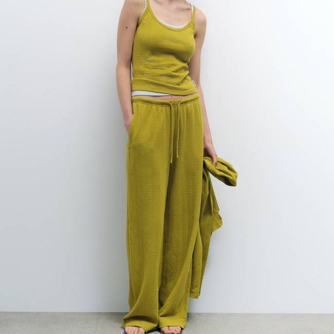 Organic Pointelle Pant