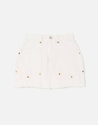Workwear Skirt - Vintage White