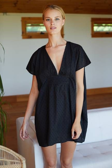 Francina Tunic - Black Dots