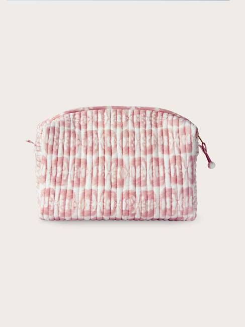 Guana Quilted Wash Bag - Elephants of India