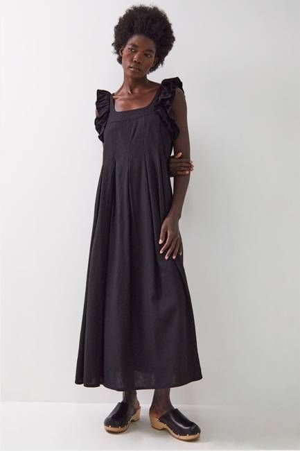 Evie Linen Blend Dress